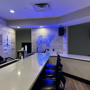 Modern look, feel, and neon