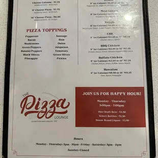 More pizza choices