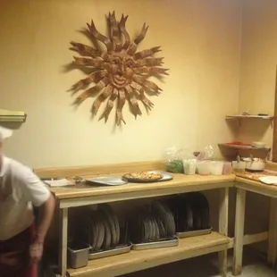 a chef in the kitchen