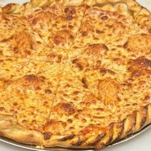 Pizza Pantry Pizza, Hot sopressata (our version of pepperoni), 4 cheese pizza and Veggie pizza