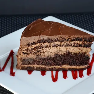 In house made chocolate cake!