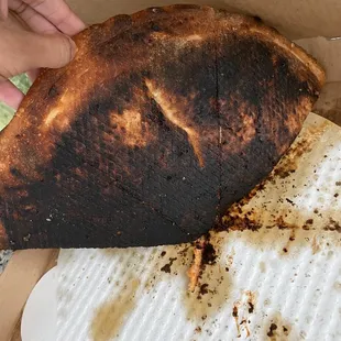 Burnt Pizza