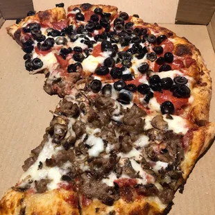 pizza, food