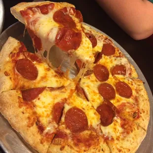 Cheesy Pepperoni Pizza