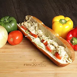 Chicken Pesto Sub
