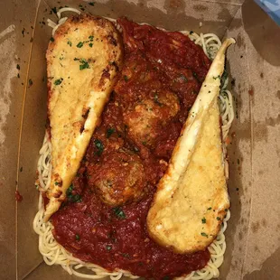 Spaghetti and Meatballs