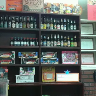Great bottle beer selection!
