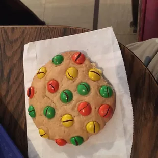 M&amp;m cookie for dessert
