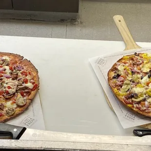 Cauliflower Publish Your Own Pizzas