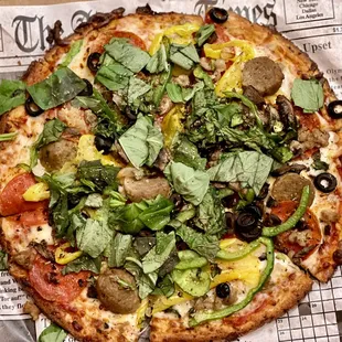 A Publish your own pizza from the Pizza Press Winter Garden.