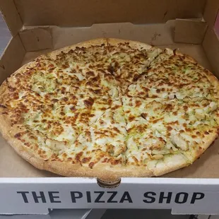 Chicken Pesto Pizza