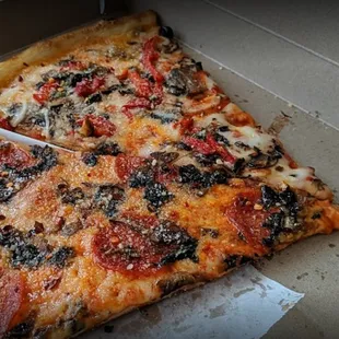 pizza, food
