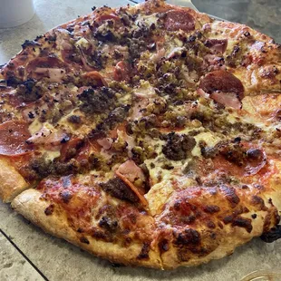 Medium Meat Lovers Pizza