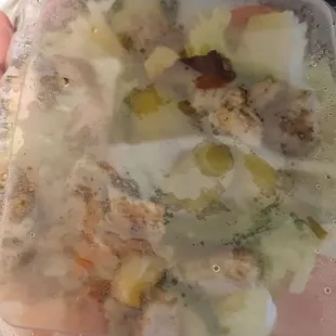 Grilled Chicken salad with feta