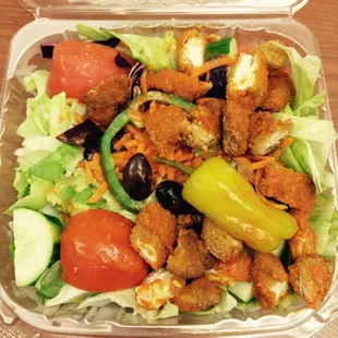 Buffalo finger salad! So good!