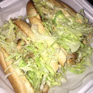 Grilled chicken sub