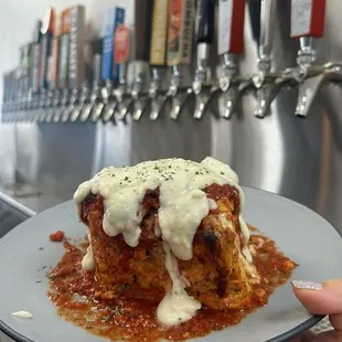 House made layered lasagna
