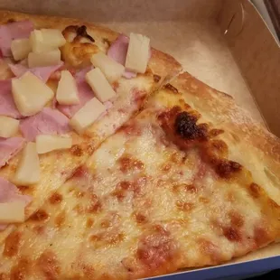Cheese and Hawaiian