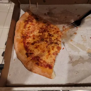 The pizza...where are the tomatoes?