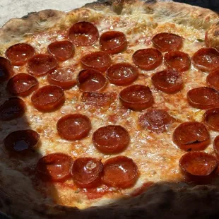Fresh pizza