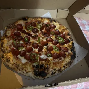 Our spicy roni ezzo pepperoni fermented chili&apos;s mikes hot honey
