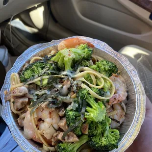 Shrimp and Sausage Pasta