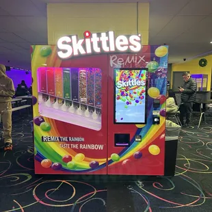 Skittles vending machines