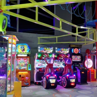 More of the arcade area