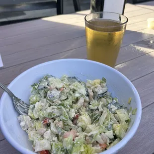 Chopped chicken salad