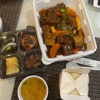 Kalbi Jjim-Braised Beef Ribs