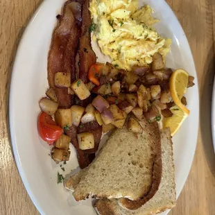 Basic breakfast.