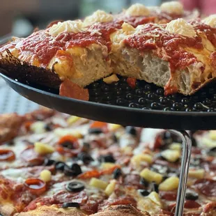 That deep dish ricotta pizza is ahhhmazing