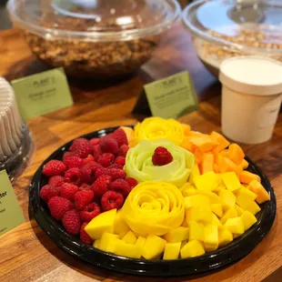 small seasonal fruit platter