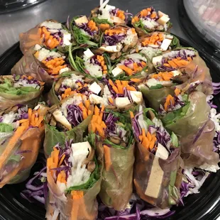 Shiitake Spring Rolls