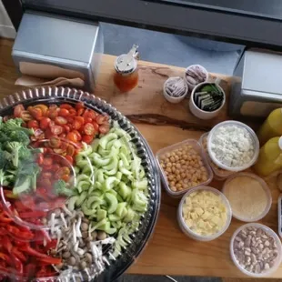 Catering Delivery Set up