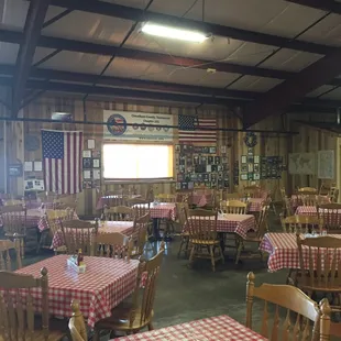 Dining area.