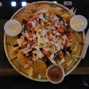 The Chili Nachos were nice. The portion is definitely sharable
