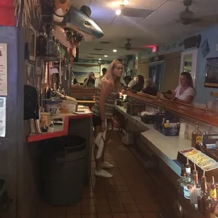 Lauren ALWAYS  making sure everyone is taken care of :)