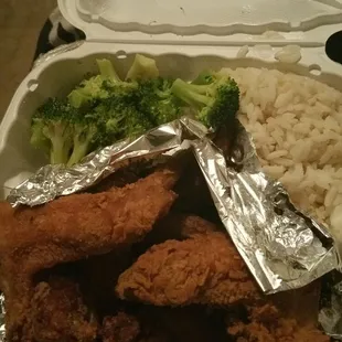 The best fried chicken in town. Everything was good!