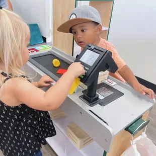 Playing store