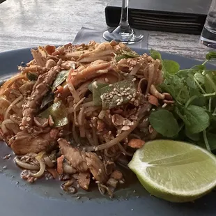Pad Thai with Chicken