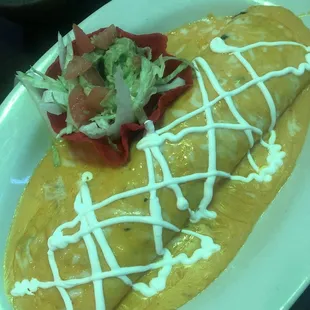 a plate of enchiladas