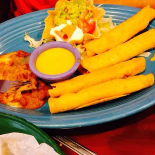 Chicken flautas