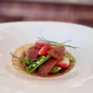 Tomato "tuna" aqua chile - amazing!