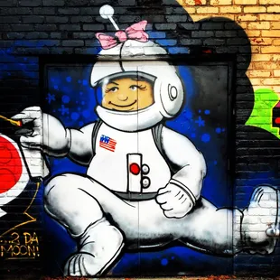 Wall mural - Alley behind Granby Ave.