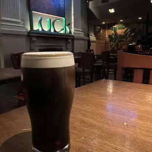 Guinness on draft