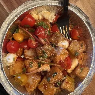 &quot;Light salad&quot; - eggplant
