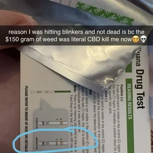 Never smoked before, hit the disposable the whole time, still negative