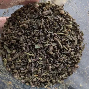 Bought ready to roll flower received grounded up, stems and leaves. Tasted like smoking a boo hole