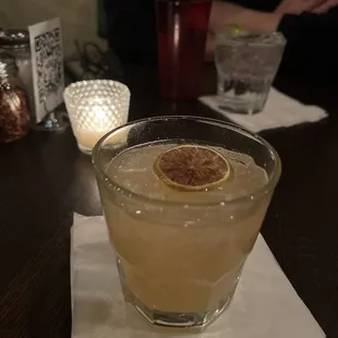 Cold heat - specialty drink. This was so much yums, totally recommend!! The orange shrub gives it a very fresh citrus flavor